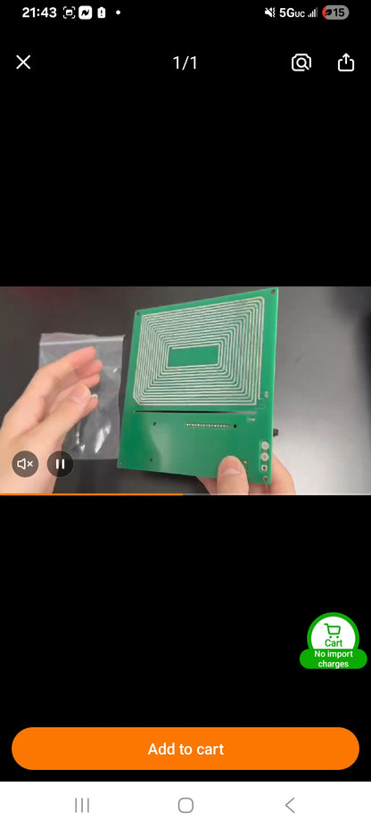 Professional Schumann Wave Generator & Frequency Generator - - (with Power Adapter), 0.01Hz to 100000Hz, Stable Pure Sine Wave Output, & Control, for Lab, Home, Meditation, Sound, EEG/EMF Research - Compatible with Power Banks/ Sources