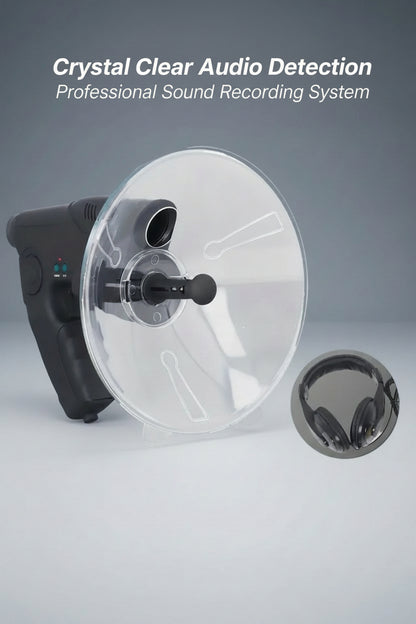 Long-range audio recording sound amplier listening detector by Anti Spier