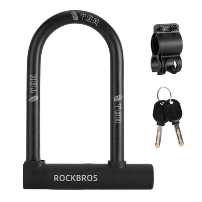 U-Lock Bike Lock for Secure Bicycle Protection by ROCKBROS US