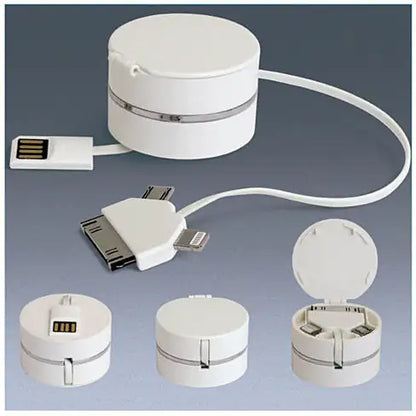 Pill Box Style 3 in 1 Cable to charge your Smart Devices