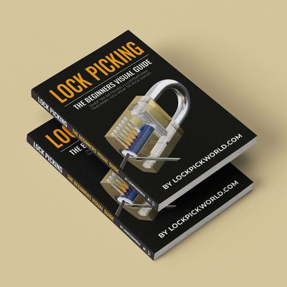 Lock Picking Book - Beginners Visual Guide, 190 Color Illustrations by LockPickWorld.com