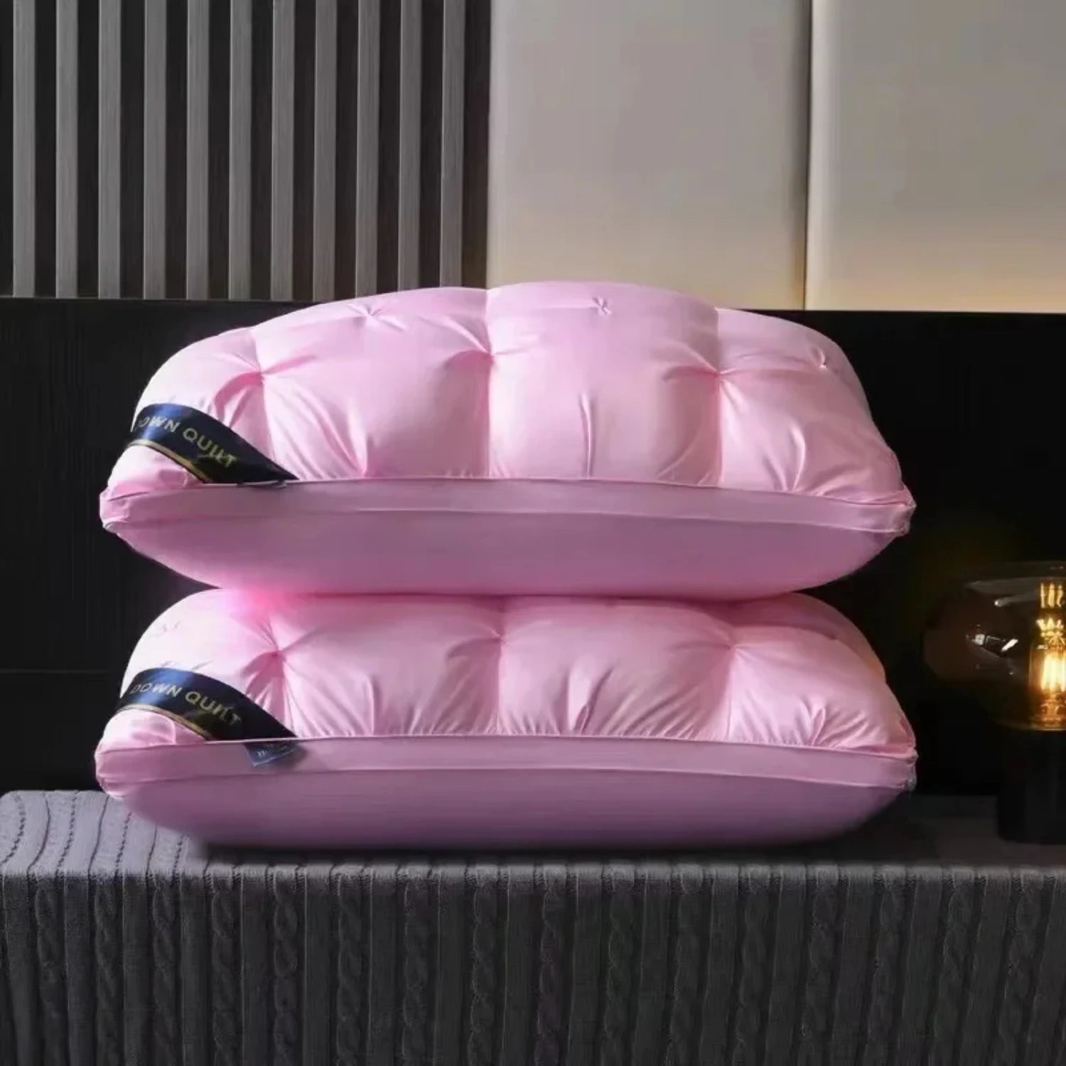  - Ultimate Perfect Premium a Pillow Embrace the Restful Experience Choice Sleep, and Luxurious for Peaceful Night's Truly - Anti Spier - Anti Spier - 