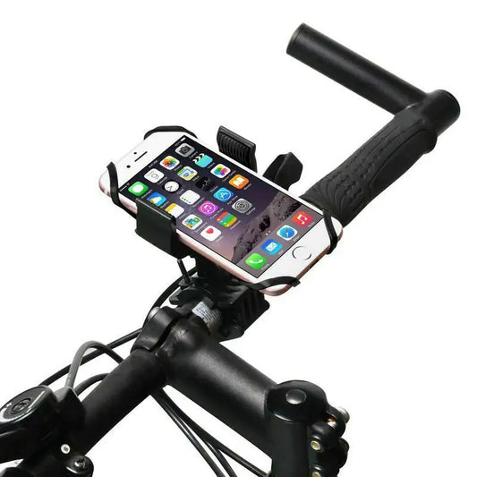 Universal Bike Phone MountAnti Spier Anti SpierUniversal Bike Phone MountAfraid of your phone falling while you're biking? Worry no more because this Phone Holder For Bike grips your phone from all four sides securely while attached to th