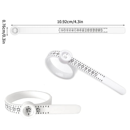 Measuring Tape With Magnifying Glass for finger