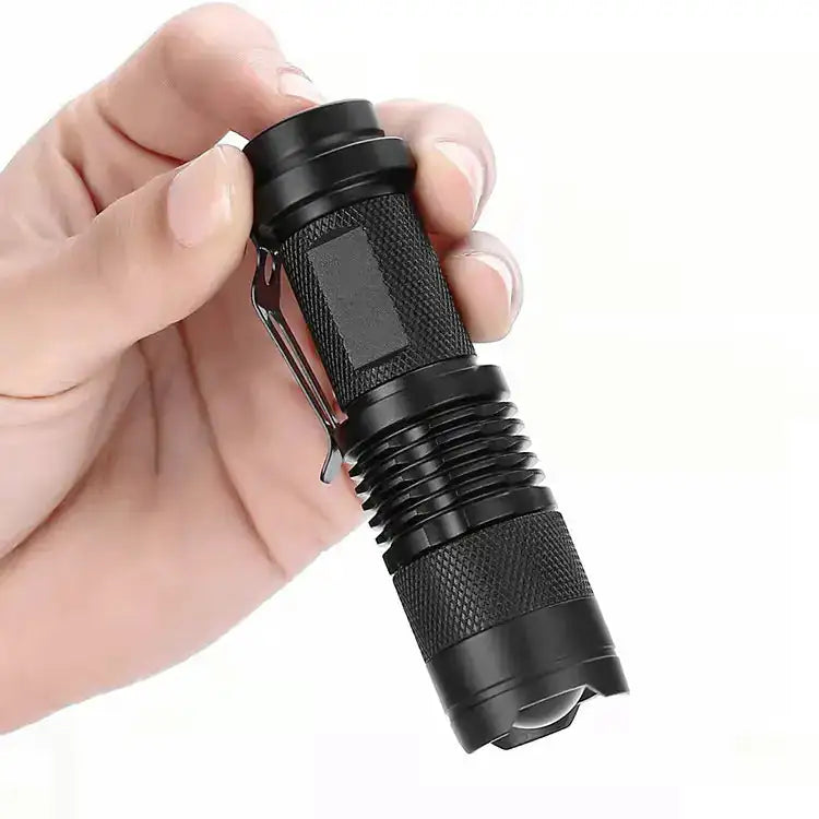 High Power Waterproof Zoomable Mini Torch Tactical Mini Led Flashlight