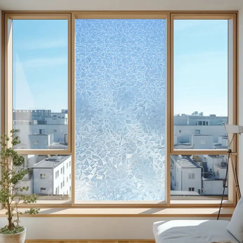 Static Cling Window Film - Frosted 3D Decorative Vinyl