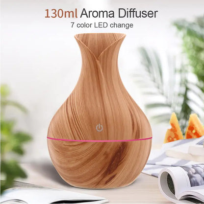 LED Ultrasonic Aromatherapy Essential Oil Diffuser