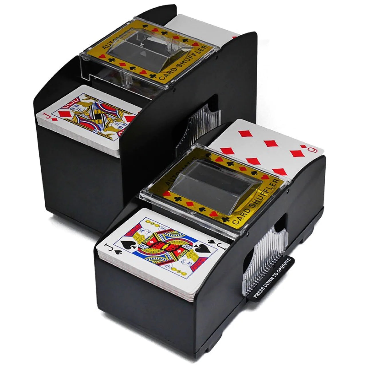 Automatic Shuffling Device for Game Cards