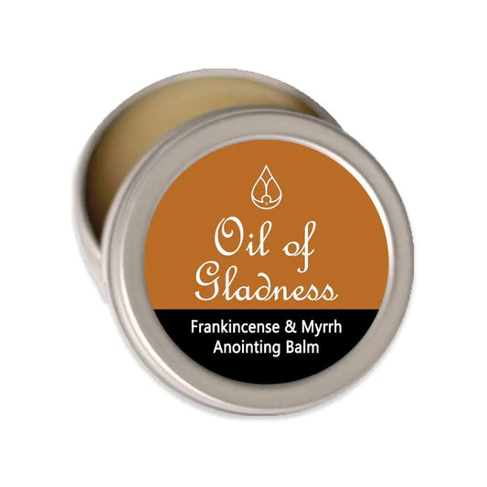 Oil of Gladness Anointing Oil Frankincense and Myrrh Solid Balm