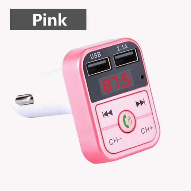 Car Bluetooth 5.0 FM Transmitter Wireless Adapter