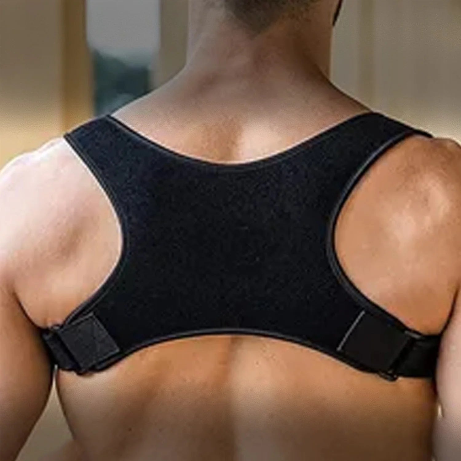 Adjustable Posture Corrector Back Shoulder Support Correct Brace Belt Men Women - Anti Spier 