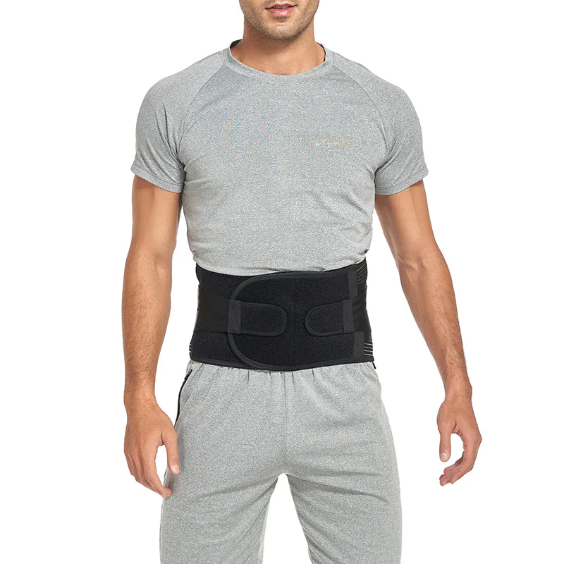 Adjustable Lower Back Brace Lumbar Support Waist Belt For Men Women Pain Relief - Anti Spier 