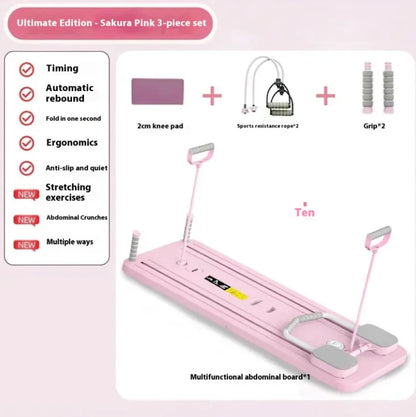 Household Abdominal Wheel Fitness Board by Anti Spier
