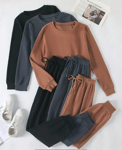 Unisex Long-Sleeved Pants Set