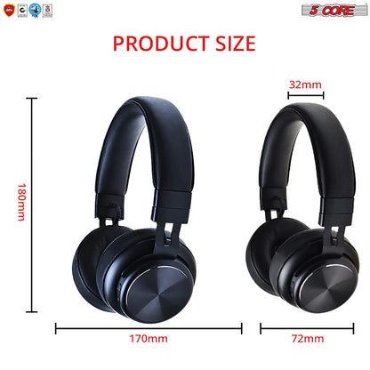 5Core Bluetooth Headphones Wireless Noise Cancelling Audifonos Inalambricos - Anti Spier 