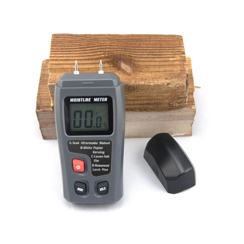 Digital LCD Wood Moisture Meter Detector Tester Wood Firewood Paper Cardboard