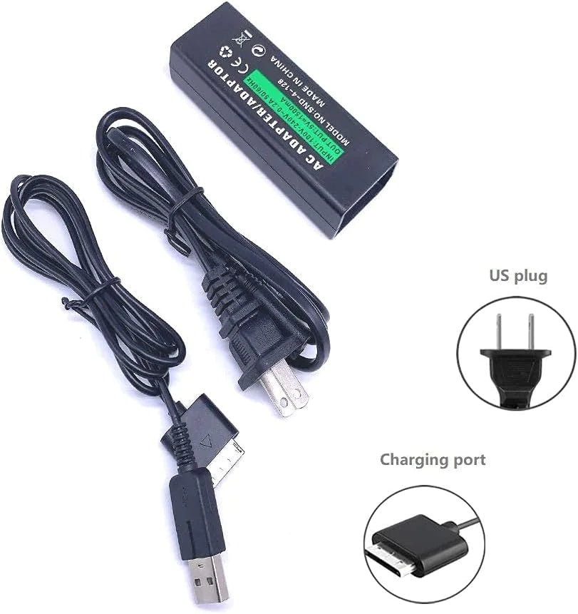 Wall Home Travel AC Charger Adapter For Sony PlayStation Portable PSP Go